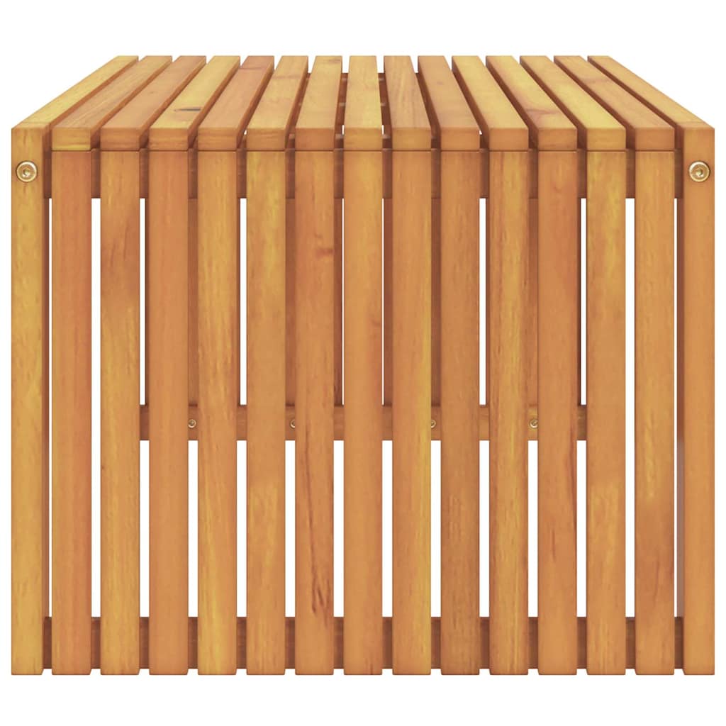 Bijzettafel Olie naturel 90 x 45 x 35 cm Massief Acaciahout