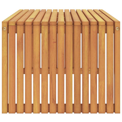 Bijzettafel Olie naturel 90 x 45 x 35 cm Massief Acaciahout