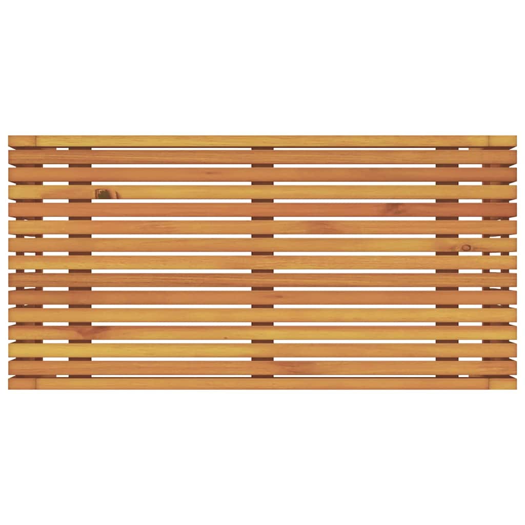 Bijzettafel Olie naturel 90 x 45 x 35 cm Massief Acaciahout