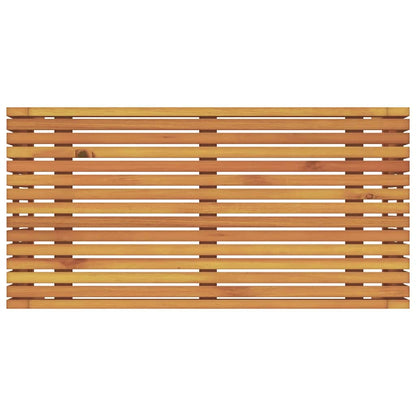 Bijzettafel Olie naturel 90 x 45 x 35 cm Massief Acaciahout