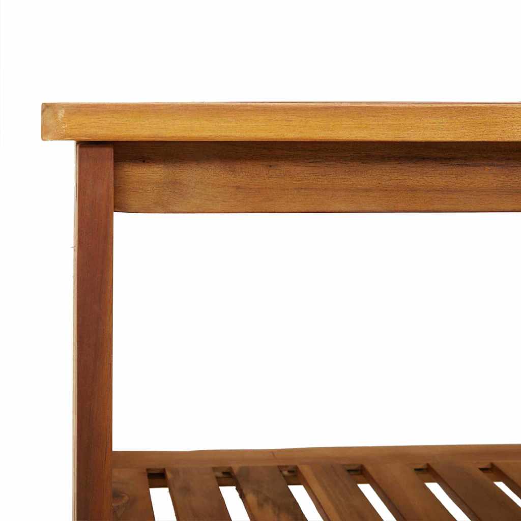 Tuinkast met plank met opslag Bruin 75 x 35 x 70cm Massief acaciahout