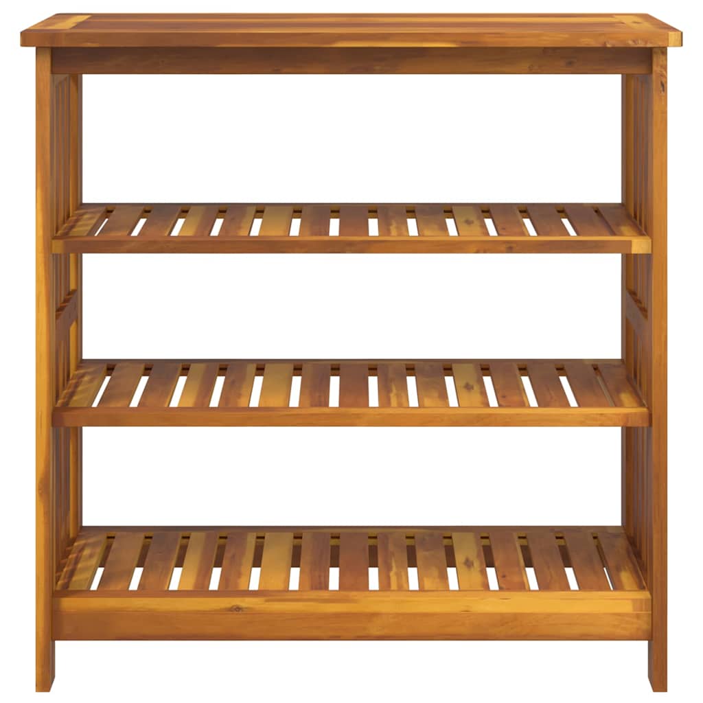 Tuinkast met plank met opslag Bruin 75 x 35 x 70cm Massief acaciahout