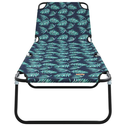 Opvouwbare zonnebed Multikleur 188 x 57 x 86,5 cm Polyester