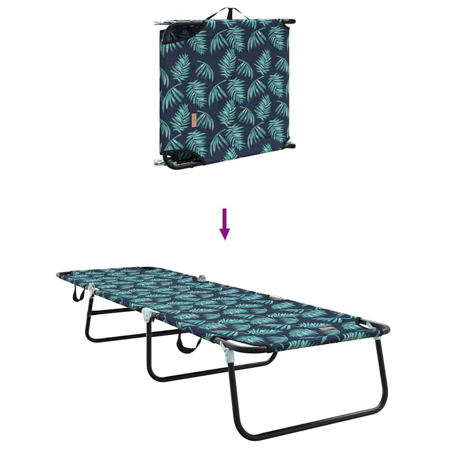 Opvouwbare zonnebed Multikleur 188 x 57 x 86,5 cm Polyester