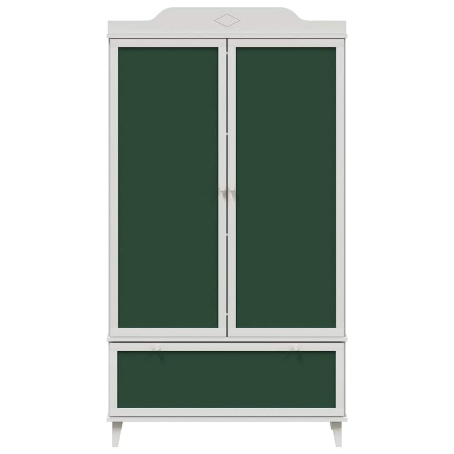 Krijtbord Kast met lade ROROS Wit 90 x 45 x 165 cm Bewerkt hout
