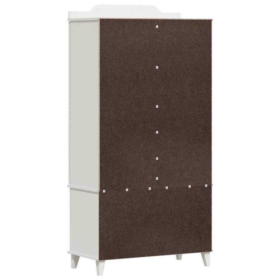 Krijtbord Kast met lade ROROS Wit 90 x 45 x 180 cm Bewerkt hout