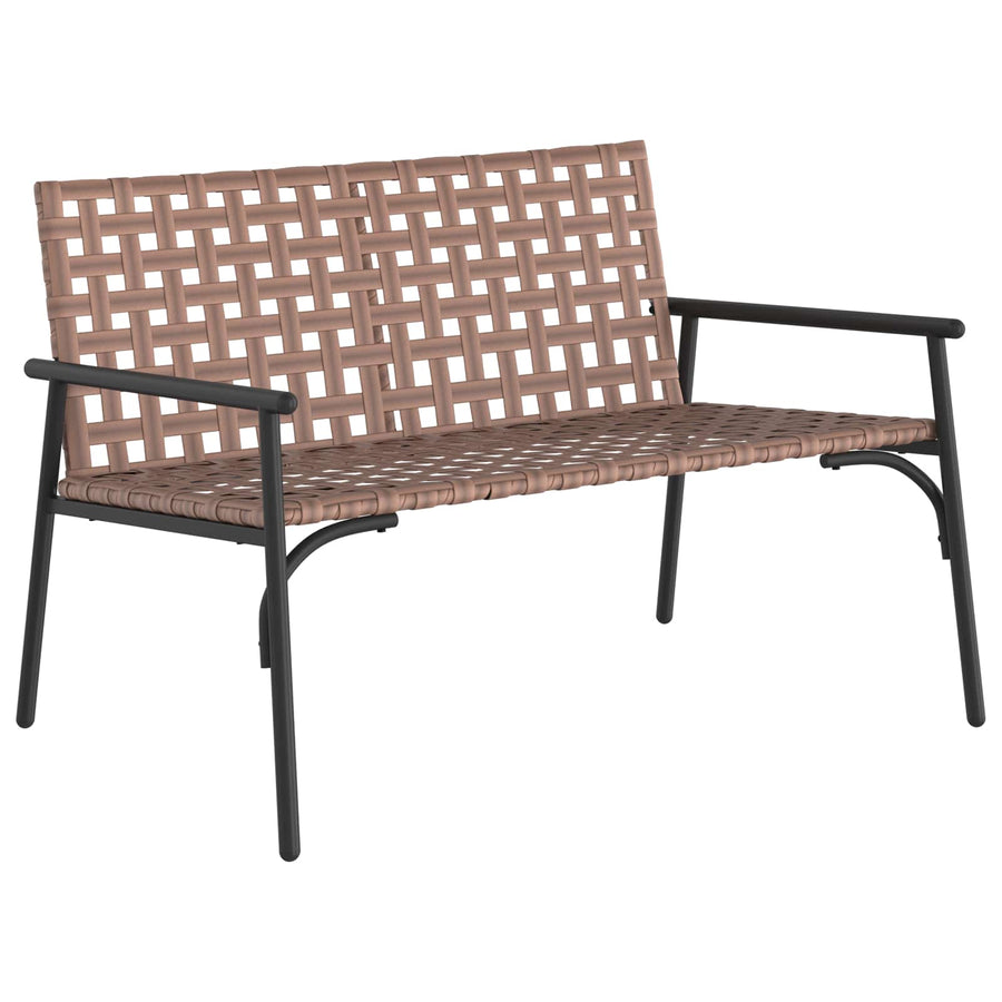 Tuinstoel Bruin 110,5 x 79 x 75,5 cm poly rattan
