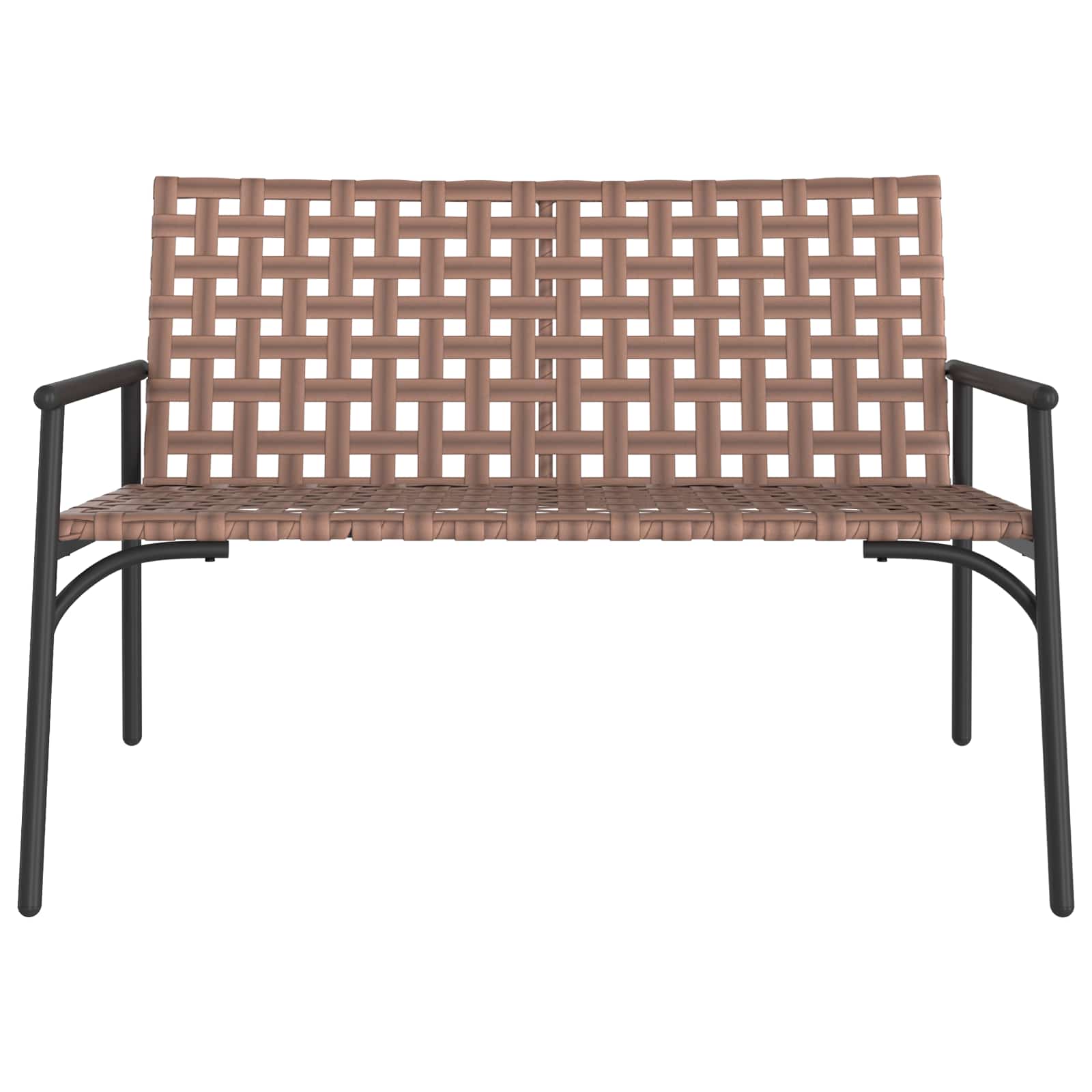 Tuinstoel Bruin 110,5 x 79 x 75,5 cm poly rattan