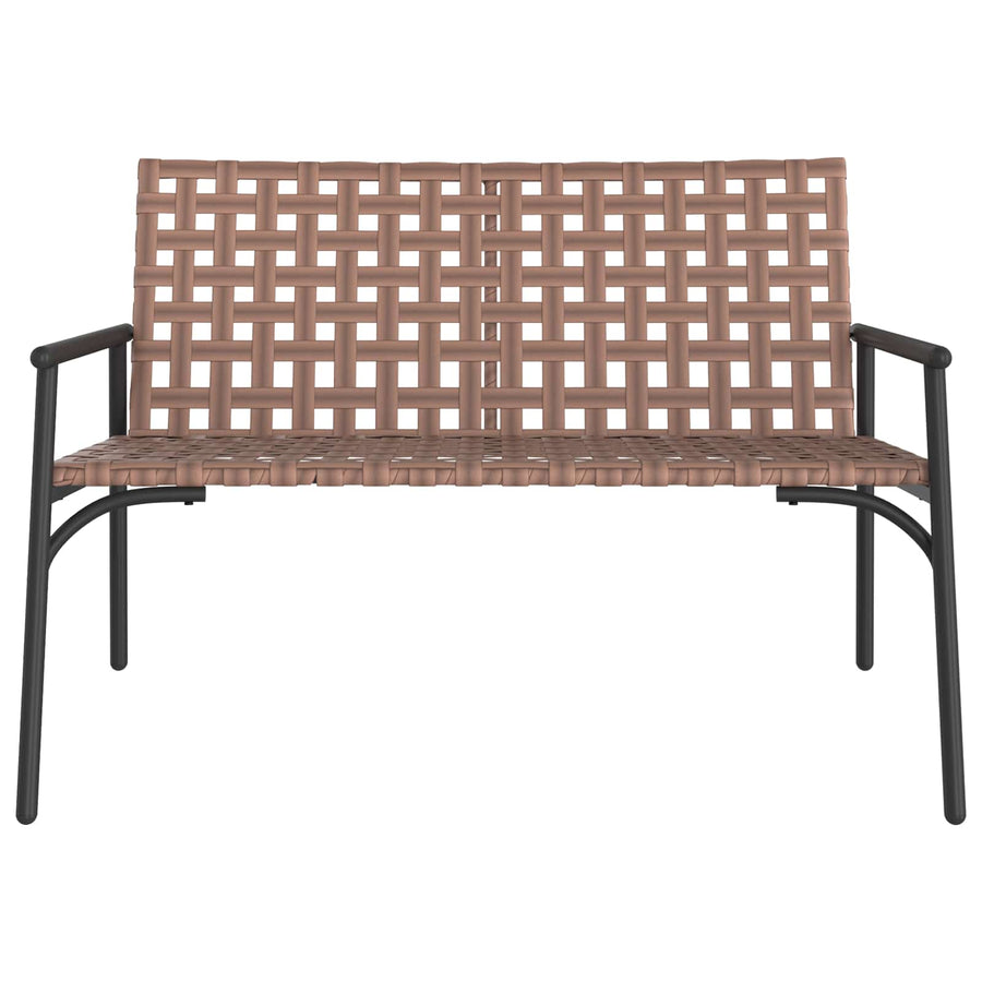 Tuinstoel Bruin 110,5 x 79 x 75,5 cm poly rattan