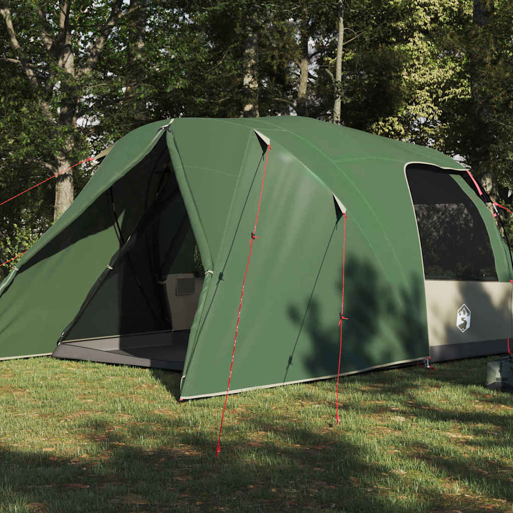Koepeltent met afneembare regenhoes Groen 335 x 243 x 182 cm