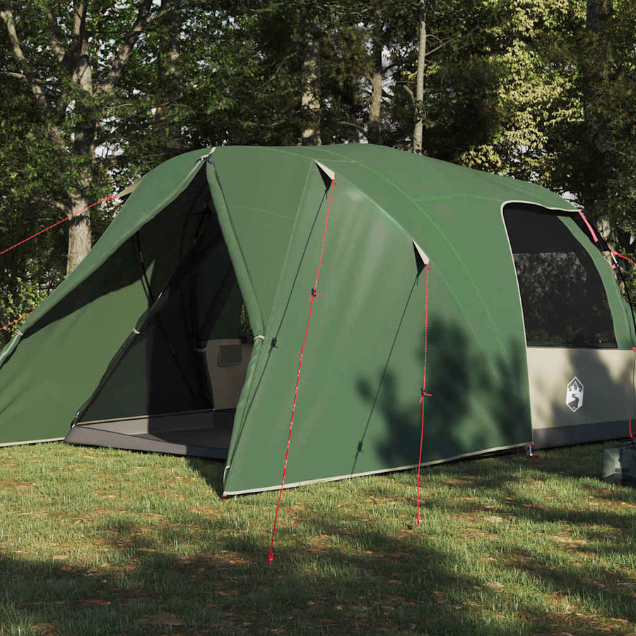 Koepeltent met afneembare regenhoes Groen 335 x 243 x 182 cm