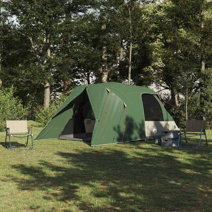 Koepeltent met afneembare regenhoes Groen 335 x 243 x 182 cm