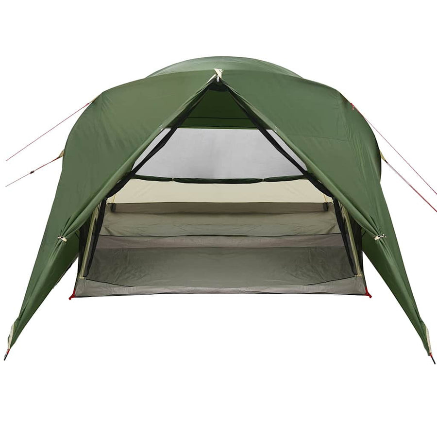 Koepeltent met afneembare regenhoes Groen 335 x 243 x 182 cm