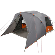 Koepeltent met dak Grijs en Oranje 337 x 243 x 182 cm
