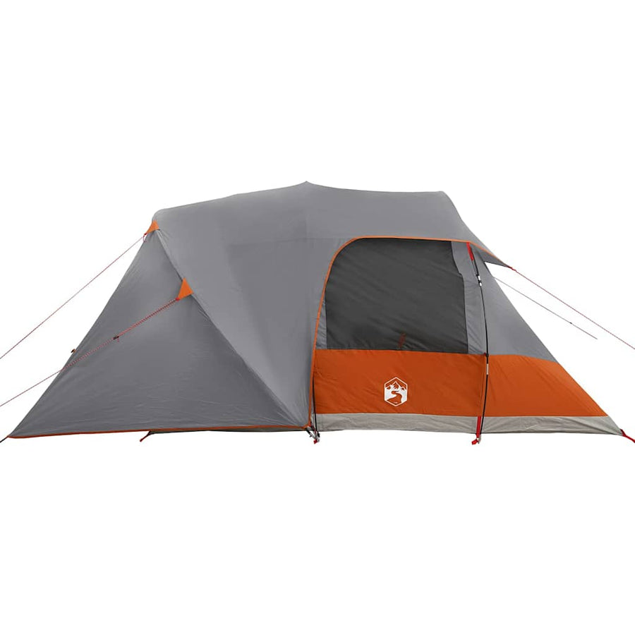 Koepeltent met dak Grijs en Oranje 337 x 243 x 182 cm