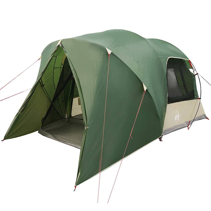 Koepeltent met dak met opslag Groen 396 x 304 x 193 cm