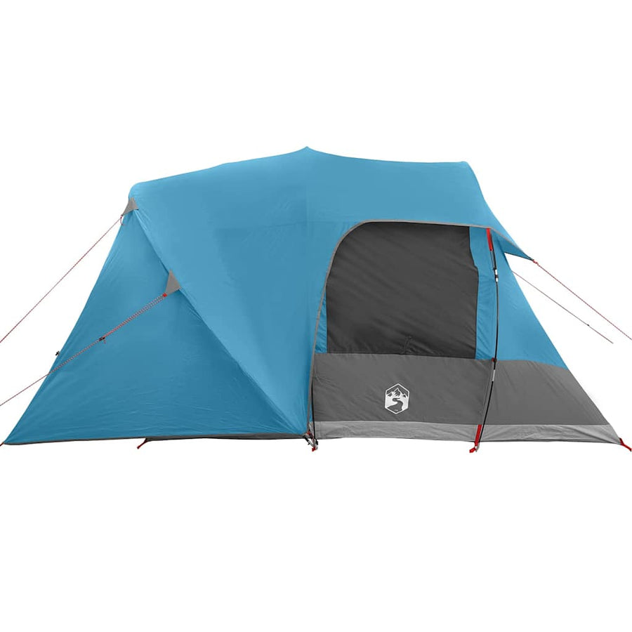 Koepeltent met dak met opslag Blauw 397 x 304 x 193 cm