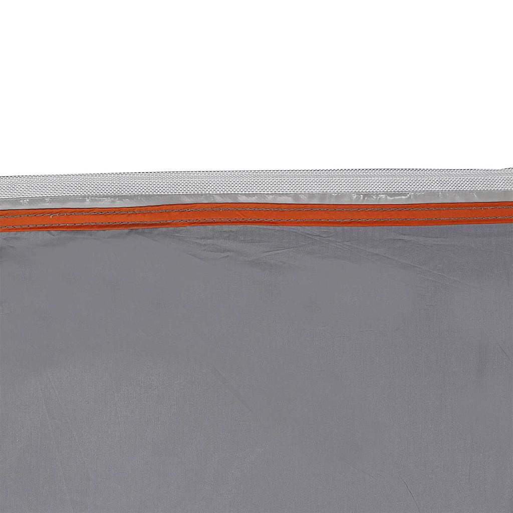 Caravan Tent met dak Grijs en Oranje 330 x 250 x 245 cm