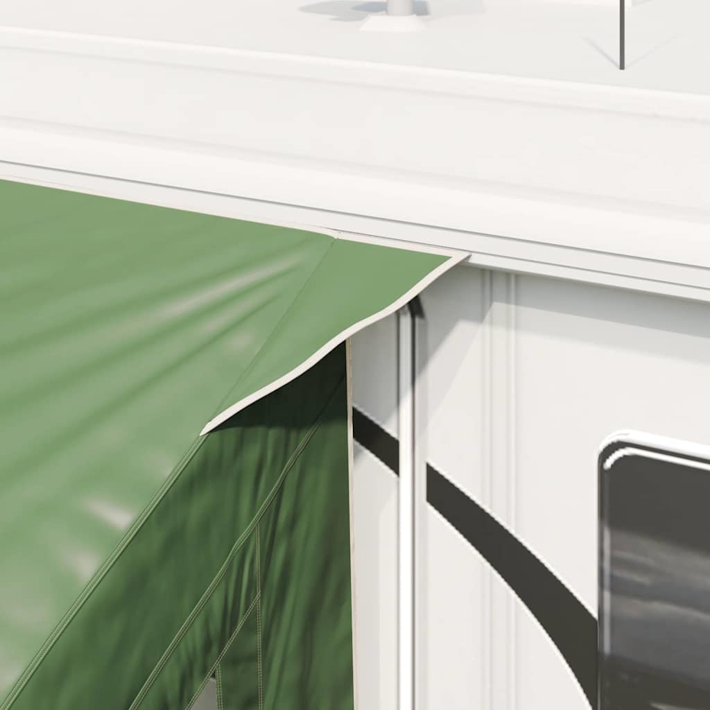Caravan Tent met dak met opslag Groen 400 x 270 x 245 cm