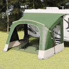 Caravan tent 5 personen groen 400x270x245 cm