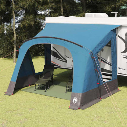 Caravan Tent met dak met opslag Blauw 400 x 270 x 245 cm