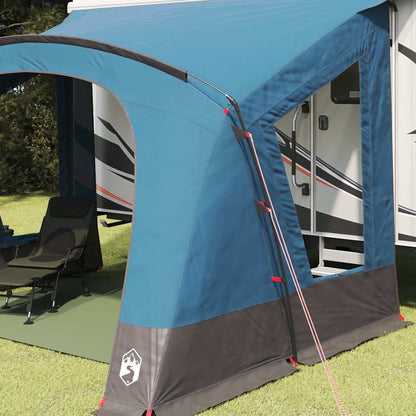 Caravan Tent met dak met opslag Blauw 400 x 270 x 245 cm