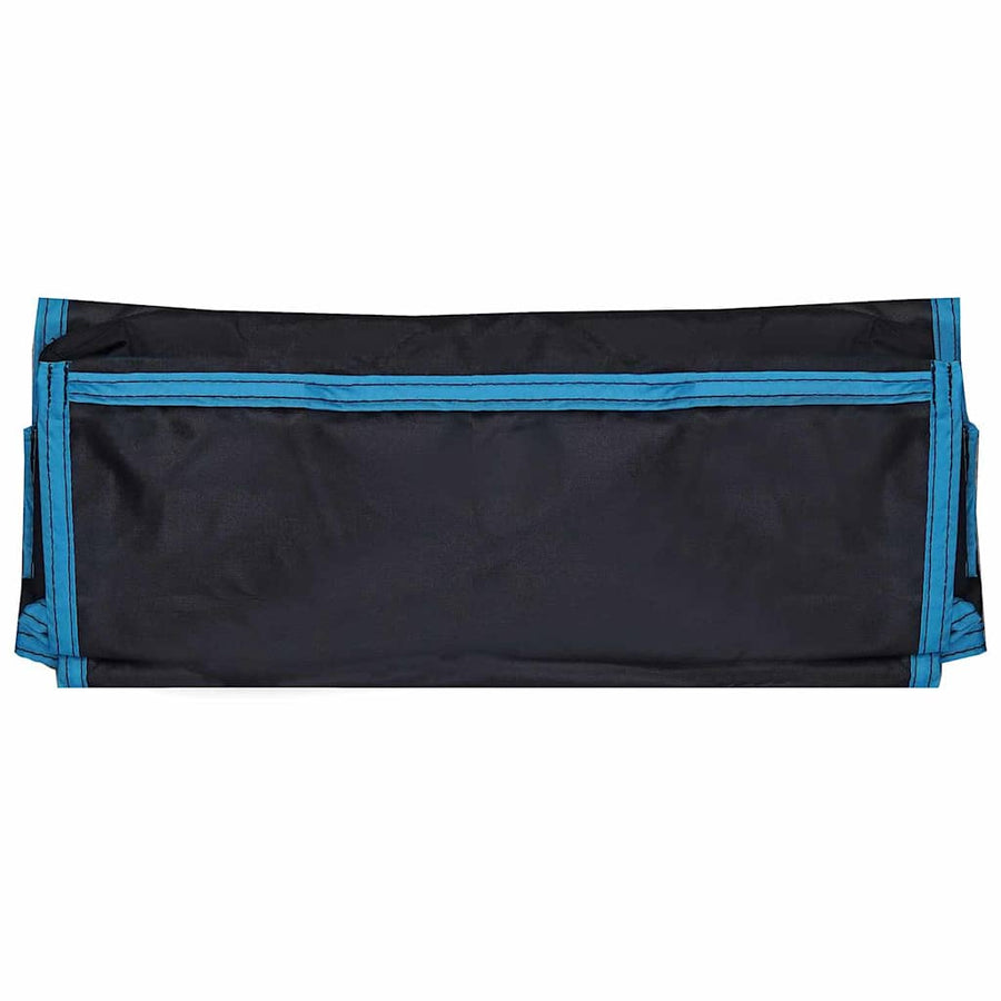 Hangende Tent Organizer 10 Vakken Zwart 40,5 x 25 x 80 cm