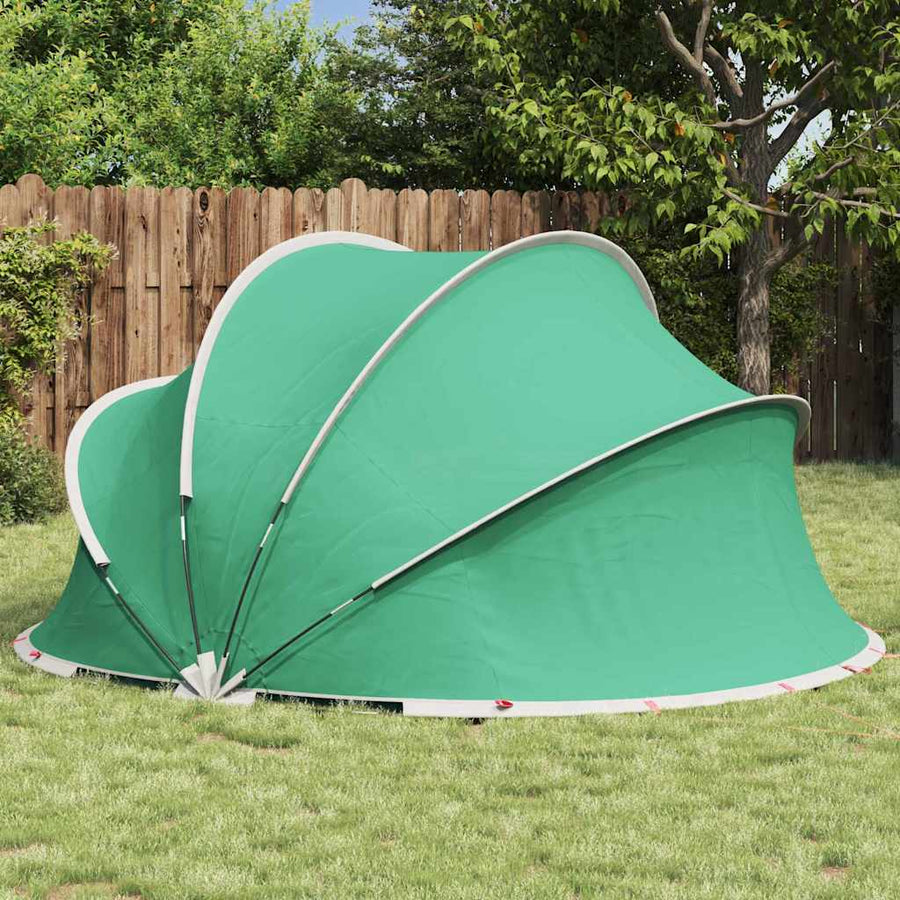 Pooldome Groen 336 x 322 x 160 cm 185T polyester met PU-coating