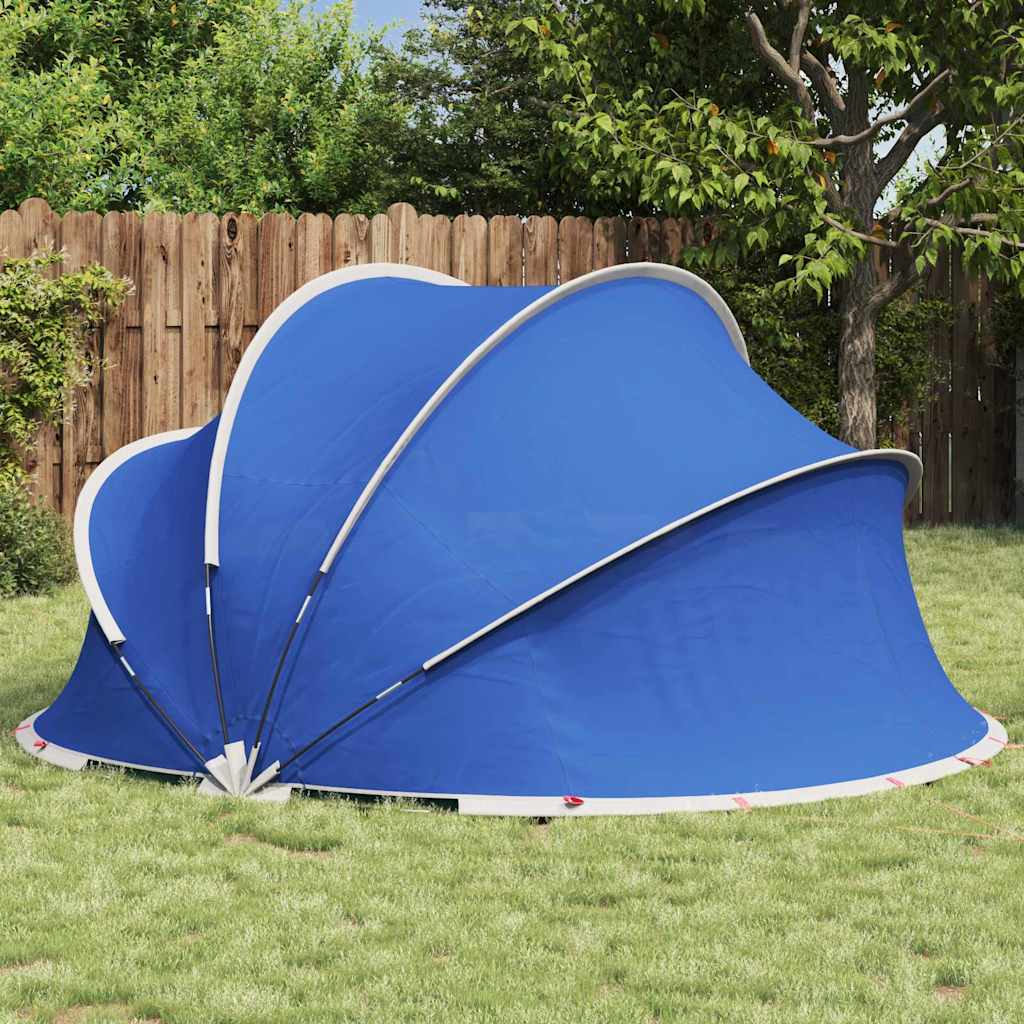 Pooldome Blauw 336 x 322 x 160 cm 185T polyester met PU-coating