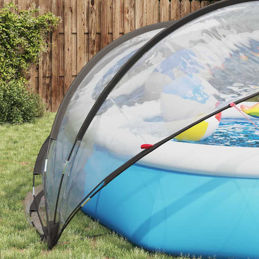 Pooldome Doorzichtig 336 x 322 x 160 cm PVC