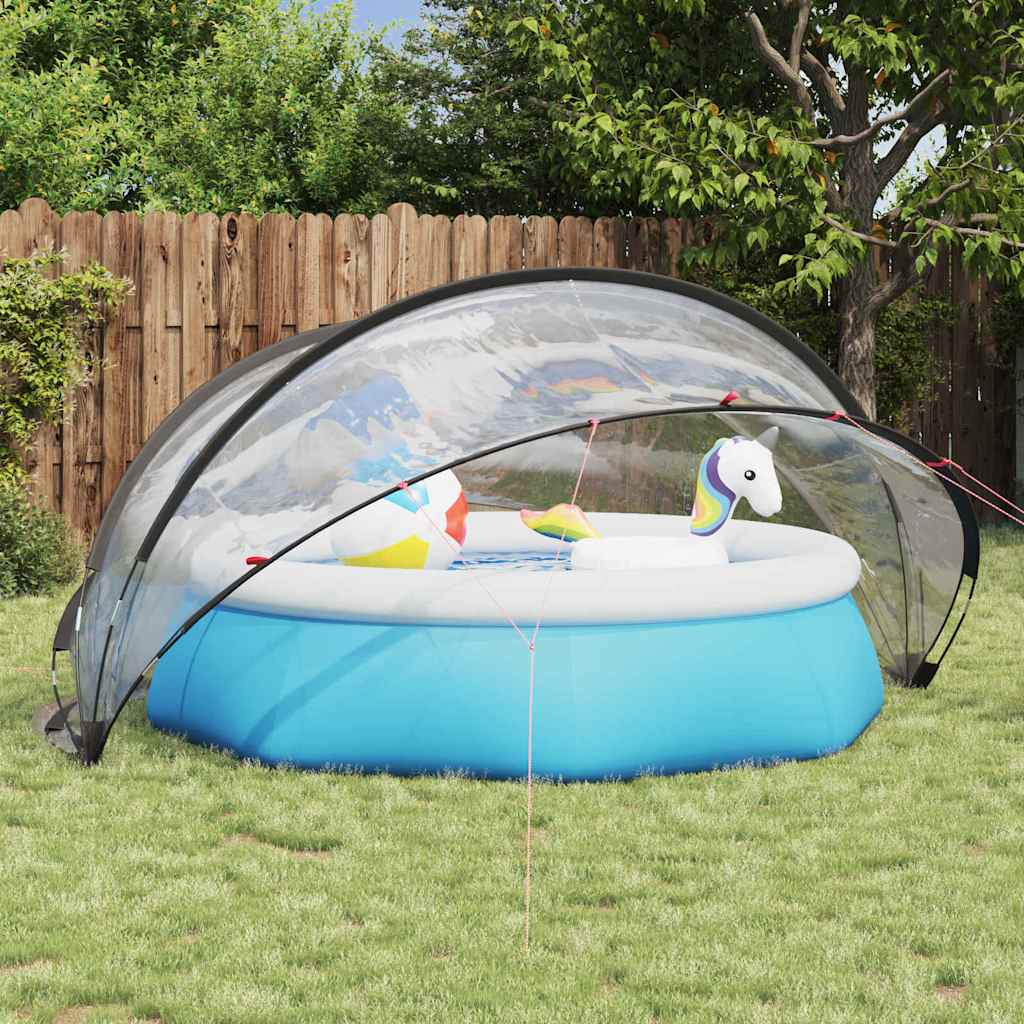 Pooldome Doorzichtig 336 x 322 x 160 cm PVC