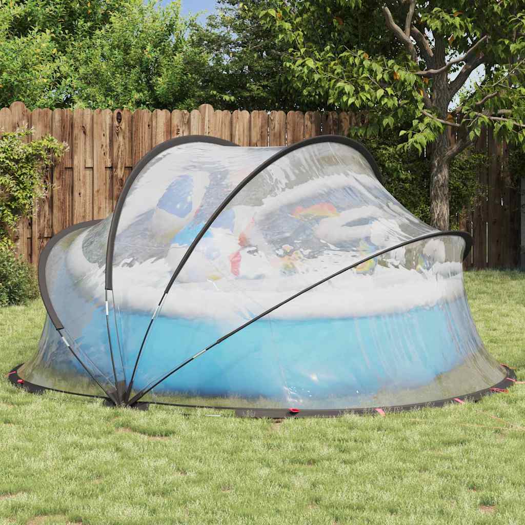 Pooldome Doorzichtig 336 x 322 x 160 cm PVC