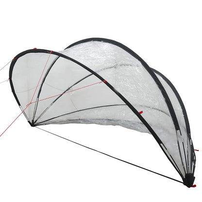 Pooldome Doorzichtig 336 x 322 x 160 cm PVC