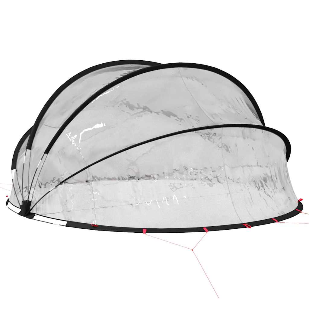 Pooldome Doorzichtig 336 x 322 x 160 cm PVC
