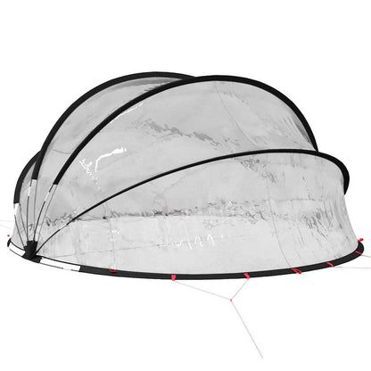 Pooldome Doorzichtig 336 x 322 x 160 cm PVC