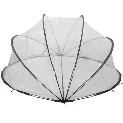 Pooldome Doorzichtig 336 x 322 x 160 cm PVC