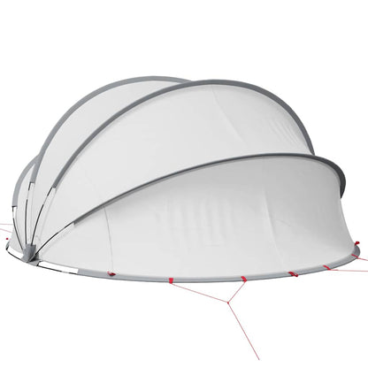 Pooldome Grijs en Oranje 405 x 405 x 192 cm