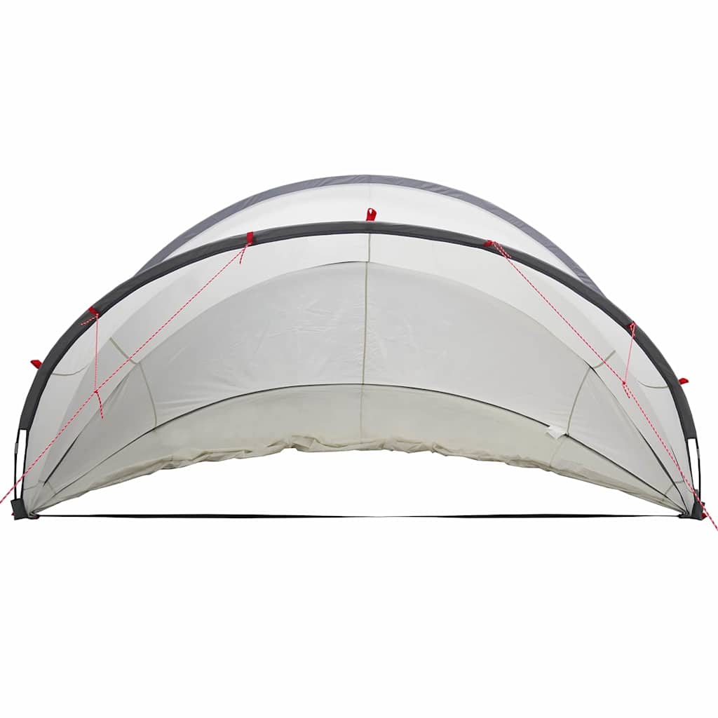 Pooldome Grijs en Oranje 405 x 405 x 192 cm
