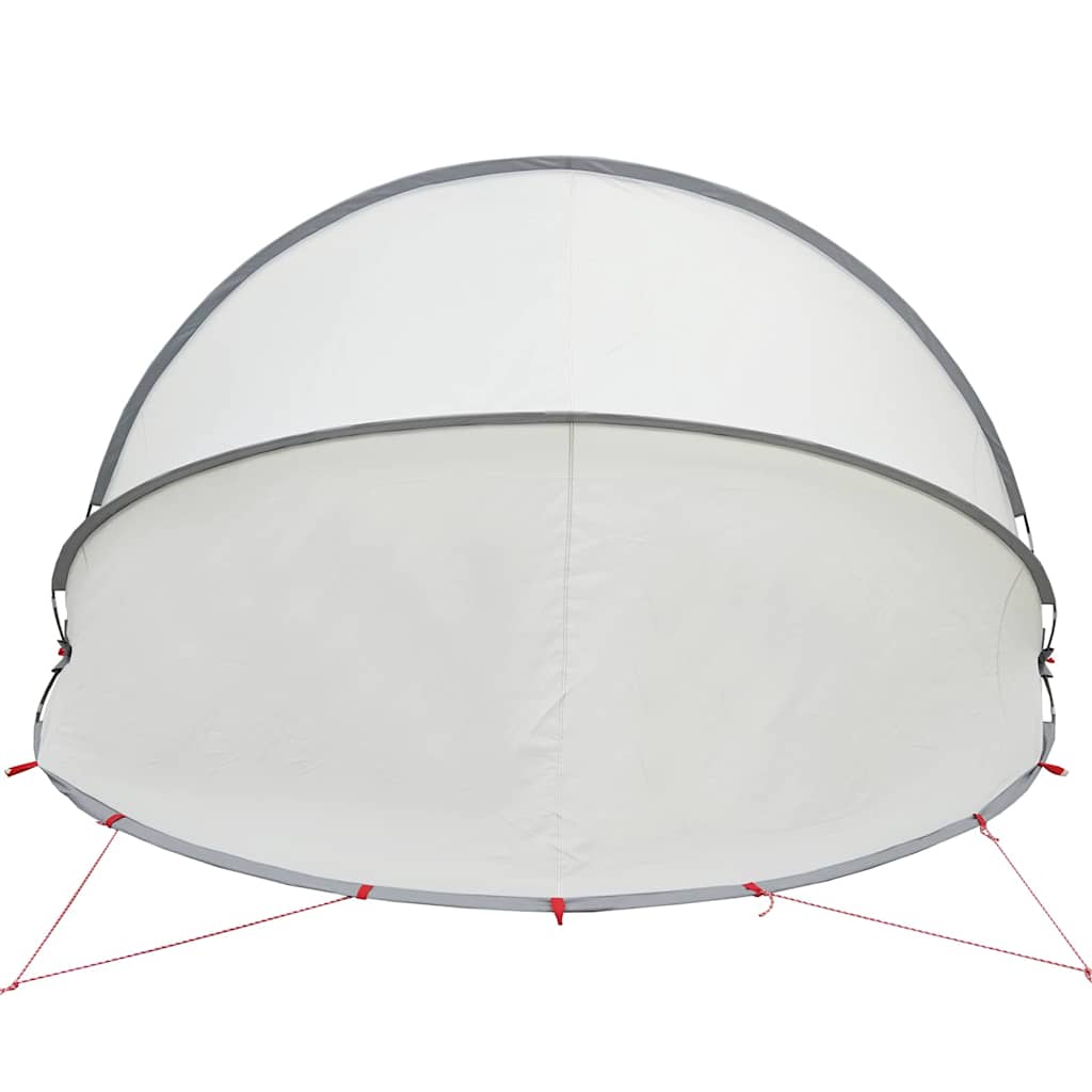 Pooldome Grijs en Oranje 405 x 405 x 192 cm