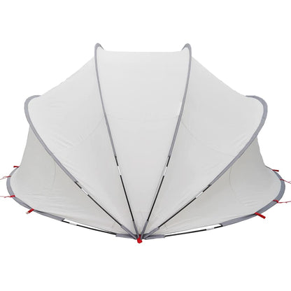 Pooldome Grijs en Oranje 405 x 405 x 192 cm