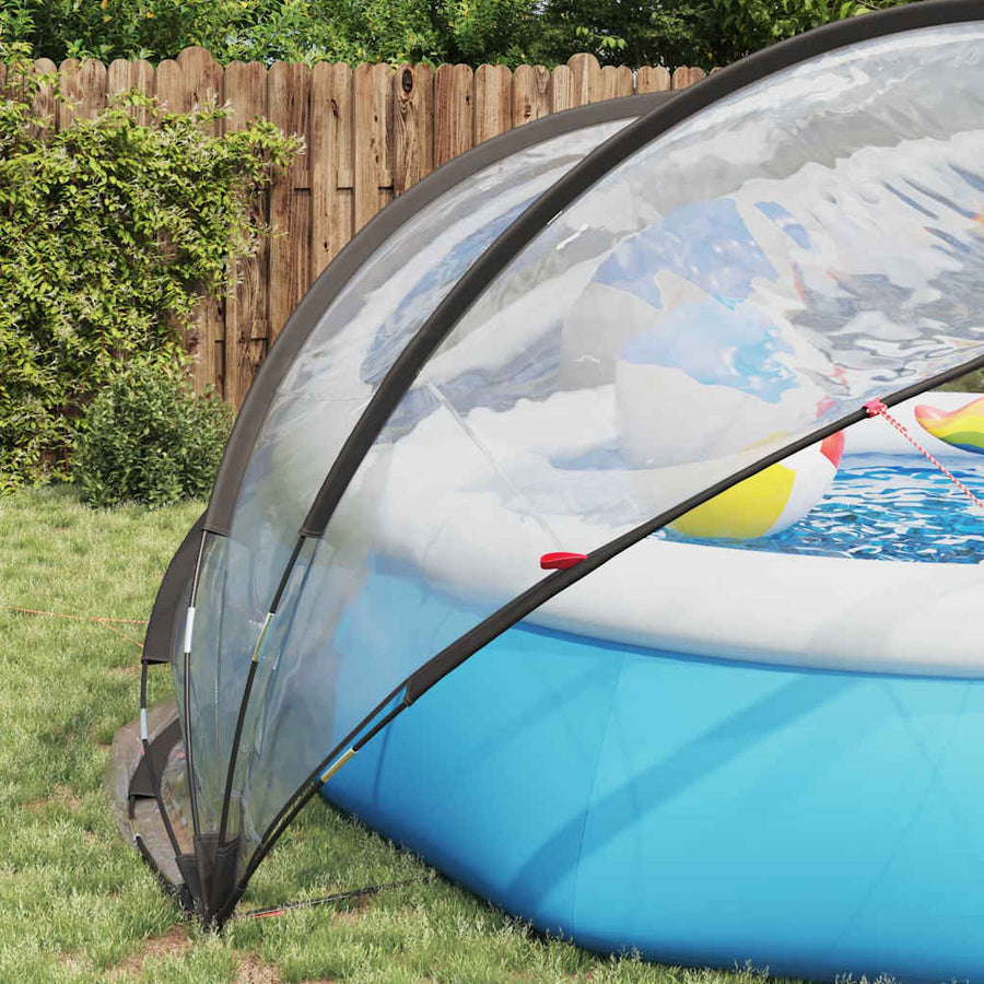 Pooldome Doorzichtig 405 x 405 x 192 cm PVC