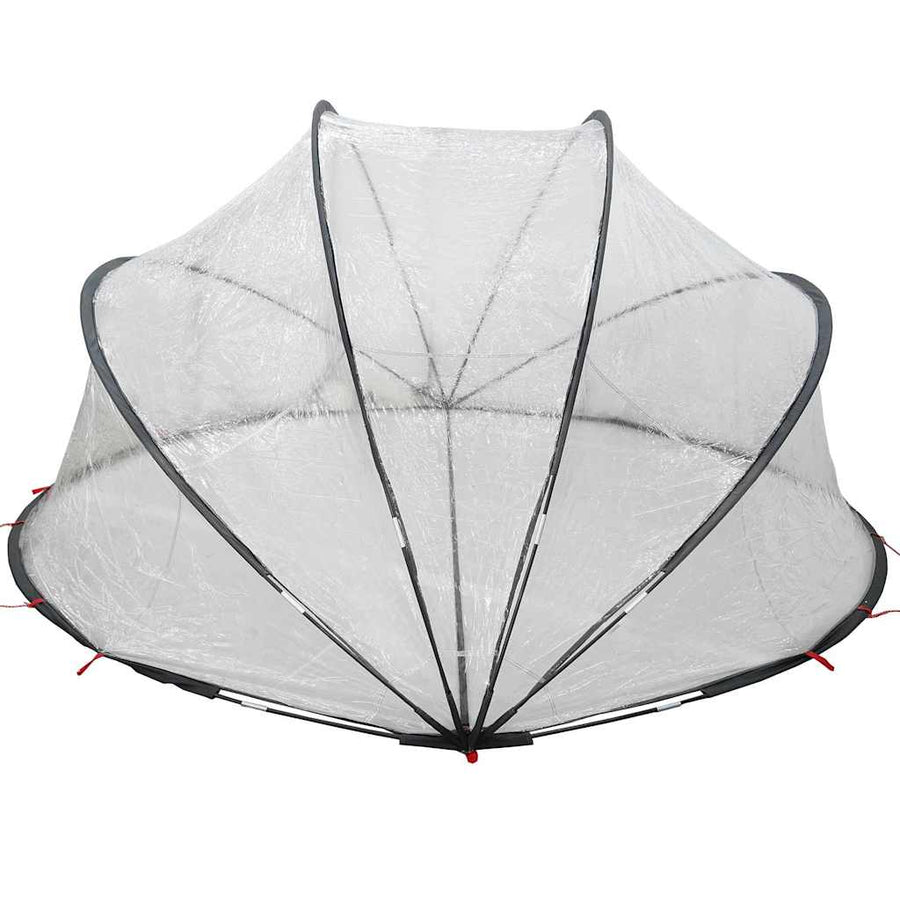 Pooldome Doorzichtig 405 x 405 x 192 cm PVC