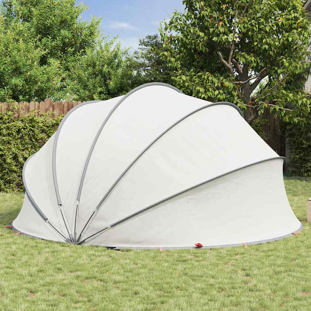 Pooldome Grijs en Oranje 430 x 430 x 210 cm