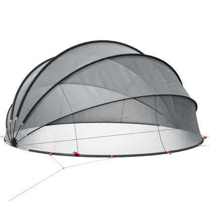 Pooldome Zwart 430 x 430 x 210 cm 185T polyester met PU-coating
