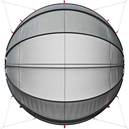 Pooldome Zwart 430 x 430 x 210 cm 185T polyester met PU-coating