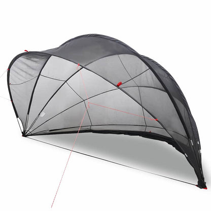 Pooldome Zwart 430 x 430 x 210 cm 185T polyester met PU-coating