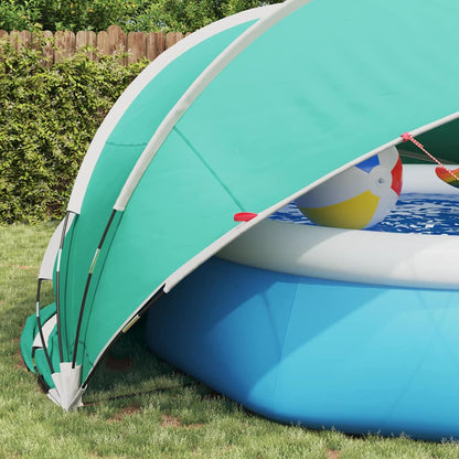 Pooldome Groen 472 x 460 x 229 cm 185T polyester met PU-coating