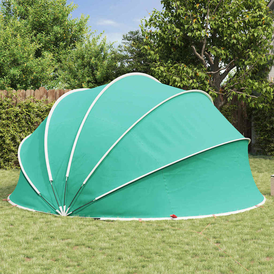 Pooldome Groen 472 x 460 x 229 cm 185T polyester met PU-coating