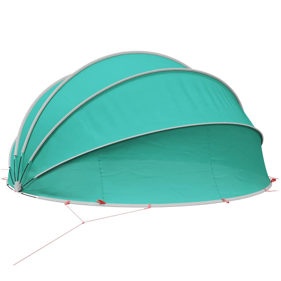 Pooldome Groen 472 x 460 x 229 cm 185T polyester met PU-coating