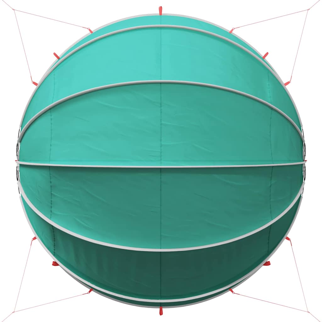 Pooldome Groen 472 x 460 x 229 cm 185T polyester met PU-coating